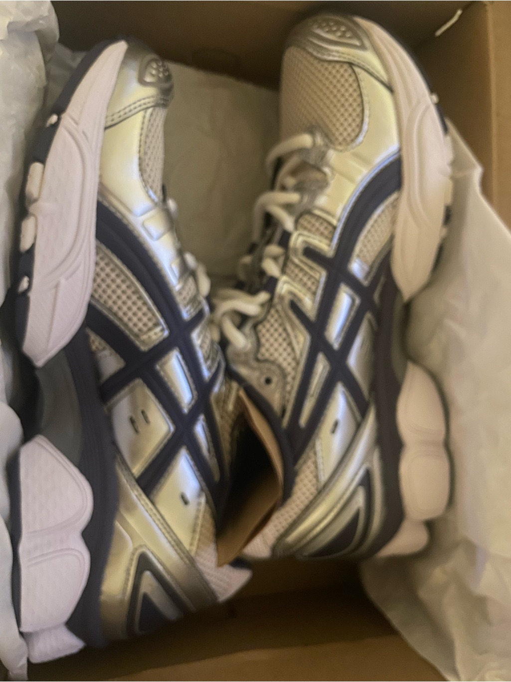 Asics Gel-Nimbus 9 Oatmeal Indigo Fog